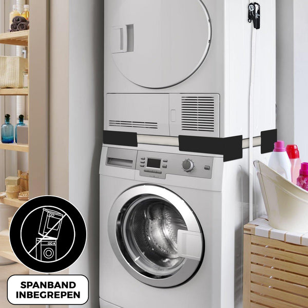 Wasmachine-droger tussenstuk