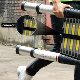 Telescopische ladder 2M Aluminium