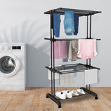 Droogtoren 3 Lagen Zwart