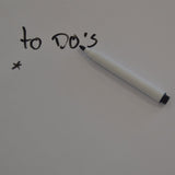 Whiteboard Folie XL Zelfklevend met 4 Stiften met Wisser - 60 x 100 cm
