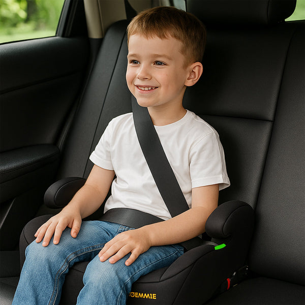 Oemmie Zitverhoger Auto - Zwart