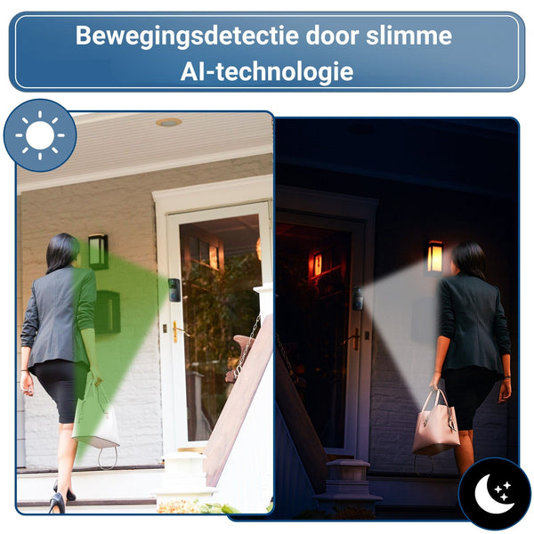 Powell Deurbel met Camera - Zwart