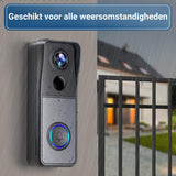 Powell Deurbel met Camera - Zwart