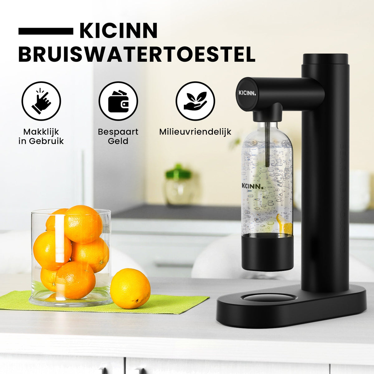 Bruiswatermaker Zwart