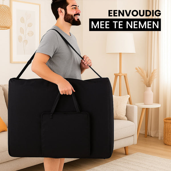 Massagetafel 185x60 Zwart