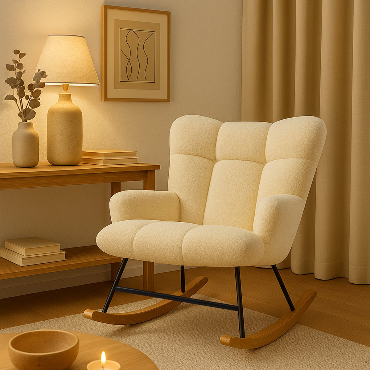 Bayt Schommelstoel - Wit