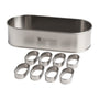 Sloffenring - Verstelbaar Bakframe - RVS - 27 - 40 cm