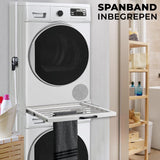 Wasmachine-droger Tussenstuk Wit
