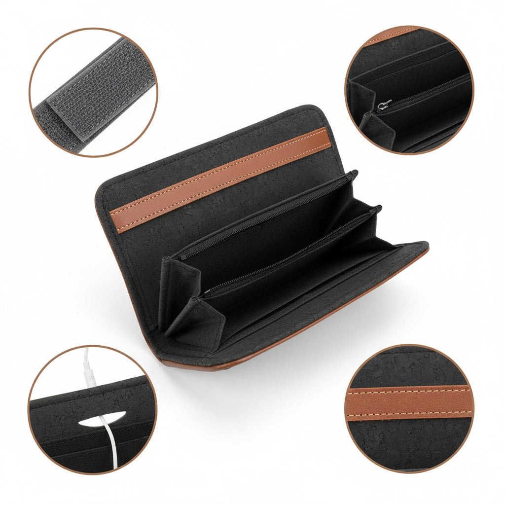 Bedside Pocket - Donker Grijs - Vilten Opbergzak voor Bed of Bank - Bedorganizer