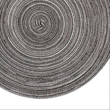 Placemat - 2 stuks - Placemat 38 cm - Grijs