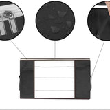 Hoogwaardige Opbergtas voor Kleding - 4 Stuks - Zwart - Organizer voor Dekbed