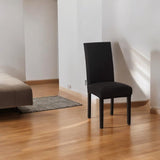 Stoelhoezen - Eetkamerstoel Hoes - 6 Stuks - Zwart - Bescherm stijlvol je stoelen