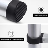 Telescopische ladder 2M Aluminium