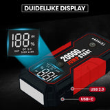 Travli Jumpstarter Zwart-Rood