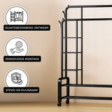 Bayt Kledingrek met Opbergplanken