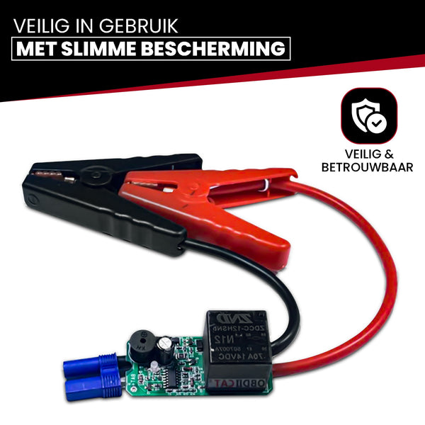 Travli Jumpstarter Zwart-Rood