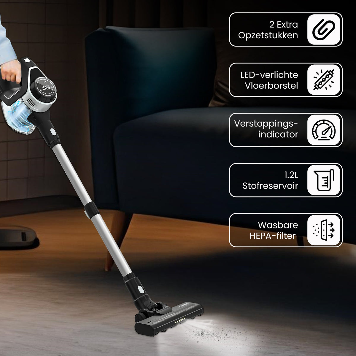 Powell Steelstofzuiger