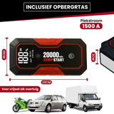 Travli Jumpstarter Zwart-Rood