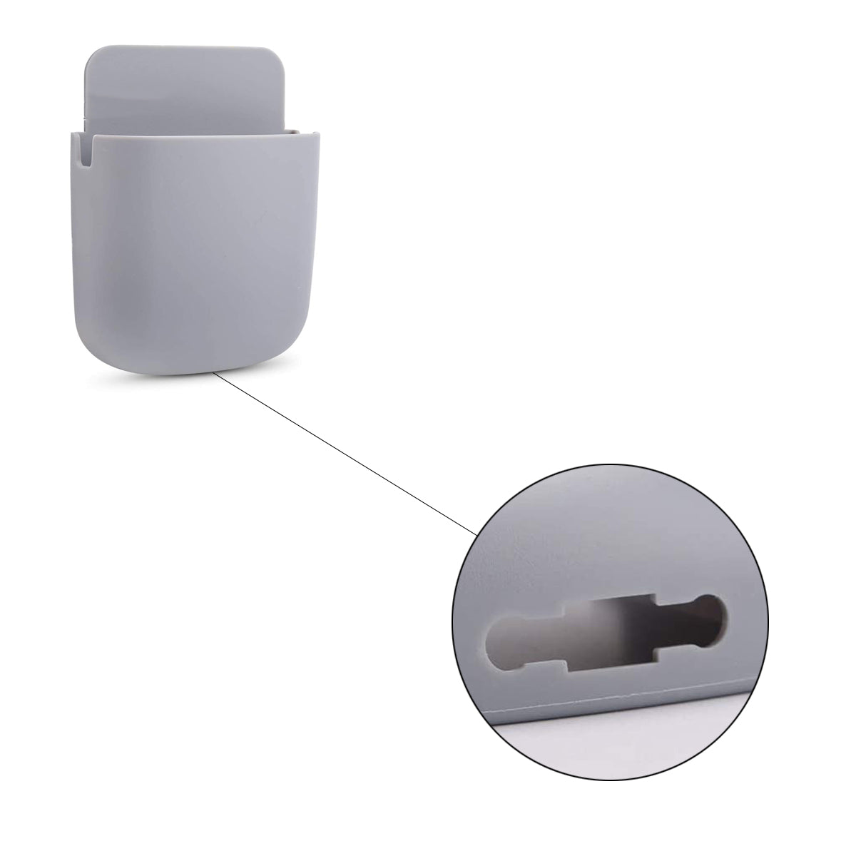 Afstandsbediening Houder 6 Stuks - Gekleurd - AB Houder - Remote Controll Holder - 3 x 9 x 11,5 cm