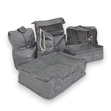 Packing Cubes - Grijs - 9-delige set - Packing Cubes Compression - Optimale Koffer Indeling