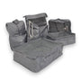 Packing Cubes - Grijs - 9-delige set - Packing Cubes Compression - Optimale Koffer Indeling