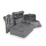 Packing Cubes - Grijs - 9-delige set - Packing Cubes Compression - Optimale Koffer Indeling