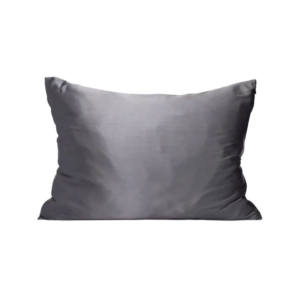 Satijnen kussensloop - Charcoal