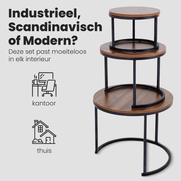 Bayt Salontafel set - 3 stuks