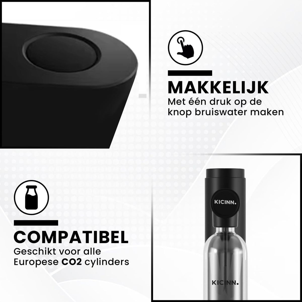 Bruiswatermaker Zwart