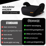 Oemmie Zitverhoger Auto - Zwart