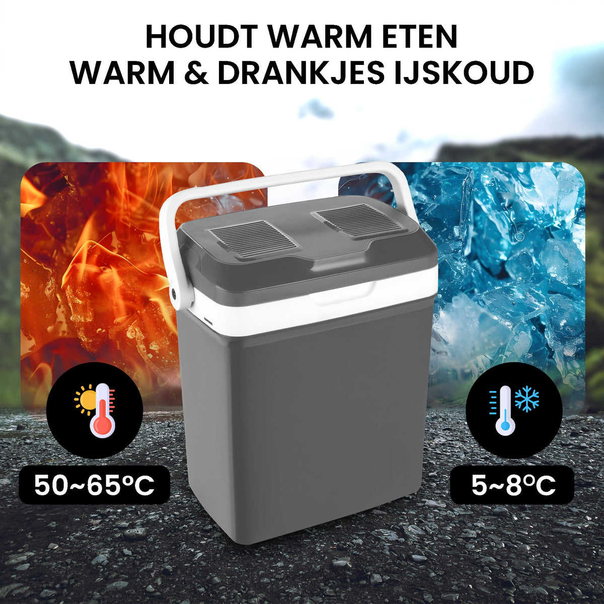 Outbee Koelbox 21L - Grijs