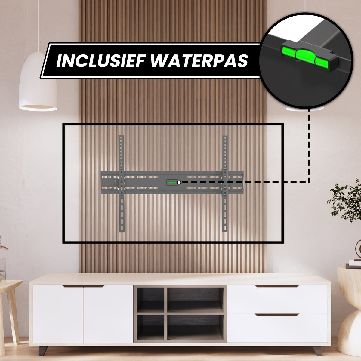 Bayt TV Muurbeugel KM004- Geschikt voor 40-80 inch