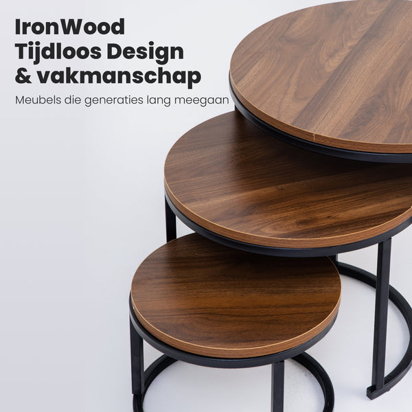 Bayt Salontafel set - 3 stuks