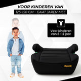 Oemmie Zitverhoger Auto - Zwart