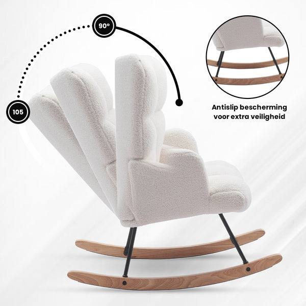 Bayt Schommelstoel - Wit