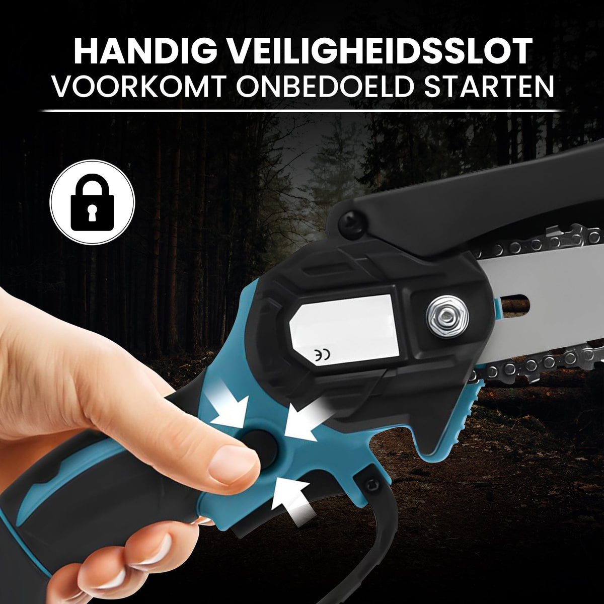 Toolx - Mini kettingzaag