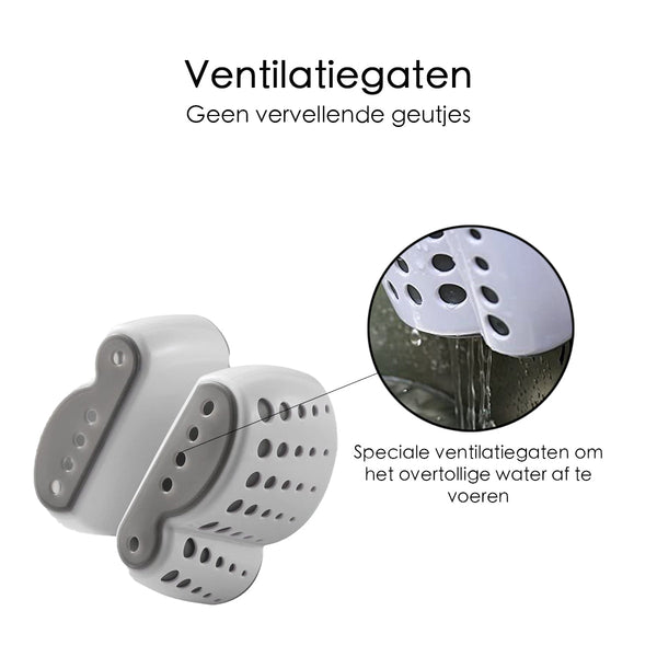 Gootsteen Organizer - 2 Vakjes - Waterbestendig - Siliconen