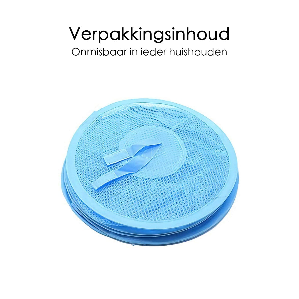 Hangende Opberger - Kinderkamer - Opvouwbaar - 4 Vakken - Blauw