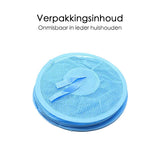 Hangende Opberger - Kinderkamer - Opvouwbaar - 4 Vakken - Blauw