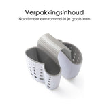 Gootsteen Organizer - 2 Vakjes - Waterbestendig - Siliconen