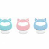 Kattenmassage - Massageborstel - Flexibel Materiaal - Set van 3