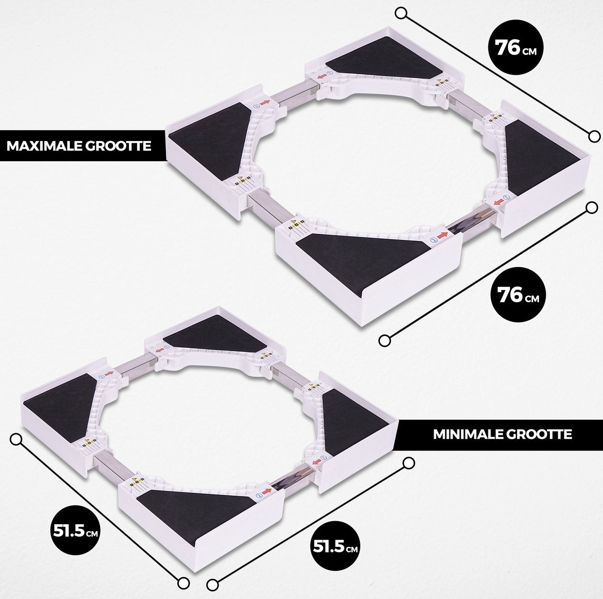 Wasmachine-droger Tussenstuk
