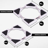 Wasmachine-droger Tussenstuk