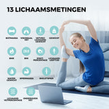 Digitale Slimme Personenweegschaal Wit