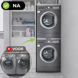 Wasmachine-droger Tussenstuk Wit