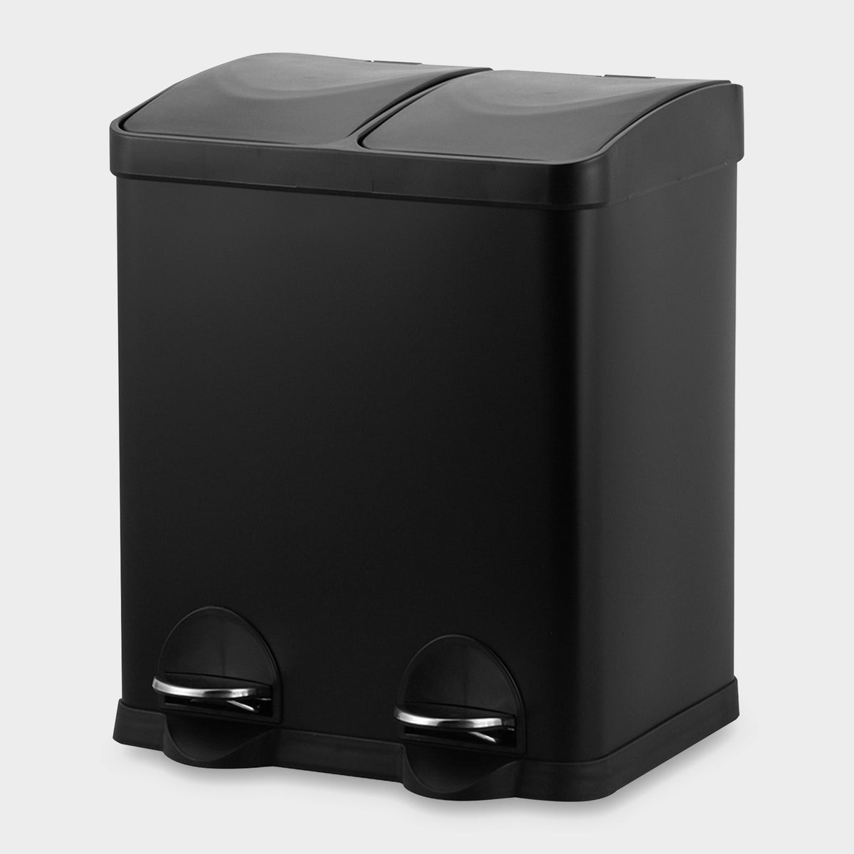 Prullenbak Met Pedaal 30L Zwart