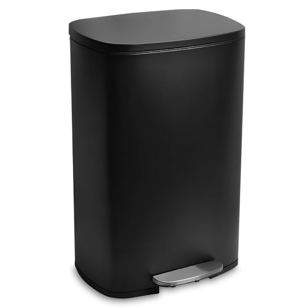 Bayt Prullenbak 50 Liter - Pedaalprullenbak - Zwart