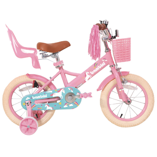 Kinderfiets Roze