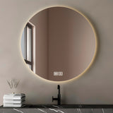 Bayt Badkamerspiegel met LED - Ø 50 CM - 2 Lichtstanden