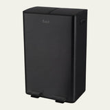 Prullenbak 60 Liter (2x30L) met Pedaalbieding - Zwart